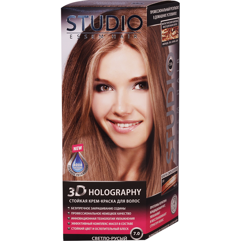 Gud-Studio hair dyeN7.0 3234