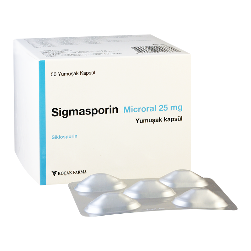 Sigmasporin microral25mg#50cap