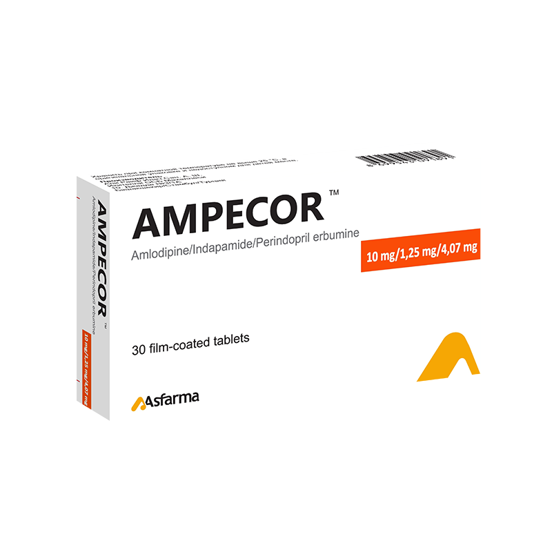 Ampecor 10mg/1.25mg/4.07mg#30t