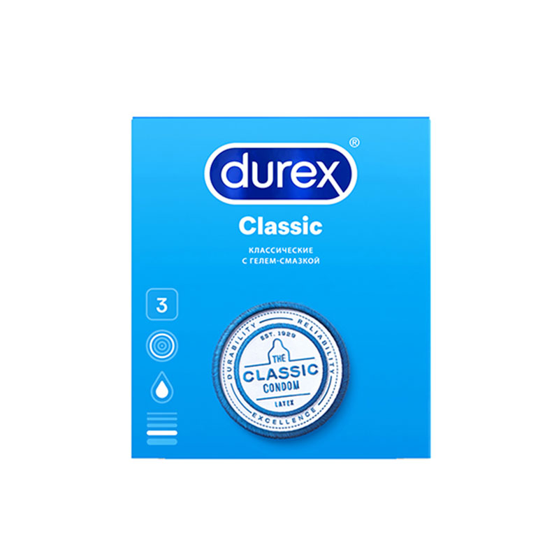 Презерватив-Durex классический