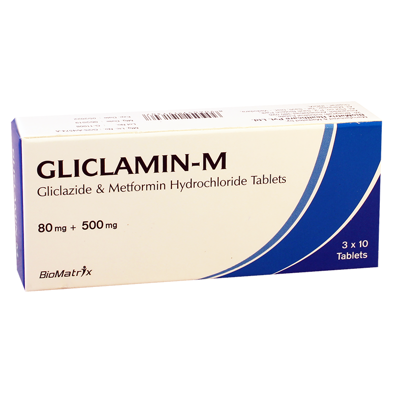Gliclamin M 80mg/500mg #30t