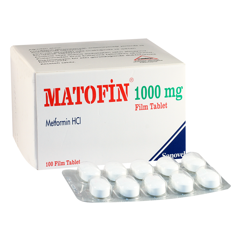 Metformin(Matofin)1000mg#100t