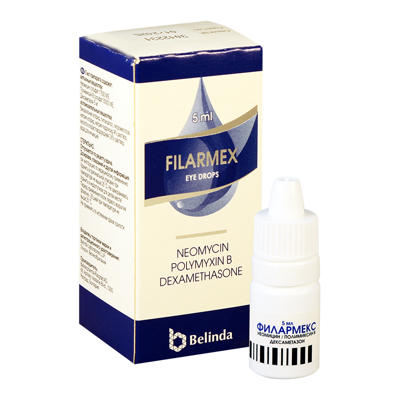 Filarmex 5ml eye drops