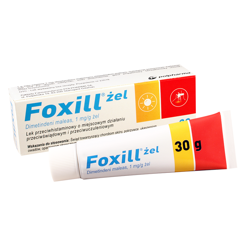 Foxill 1mg/g 30g gel