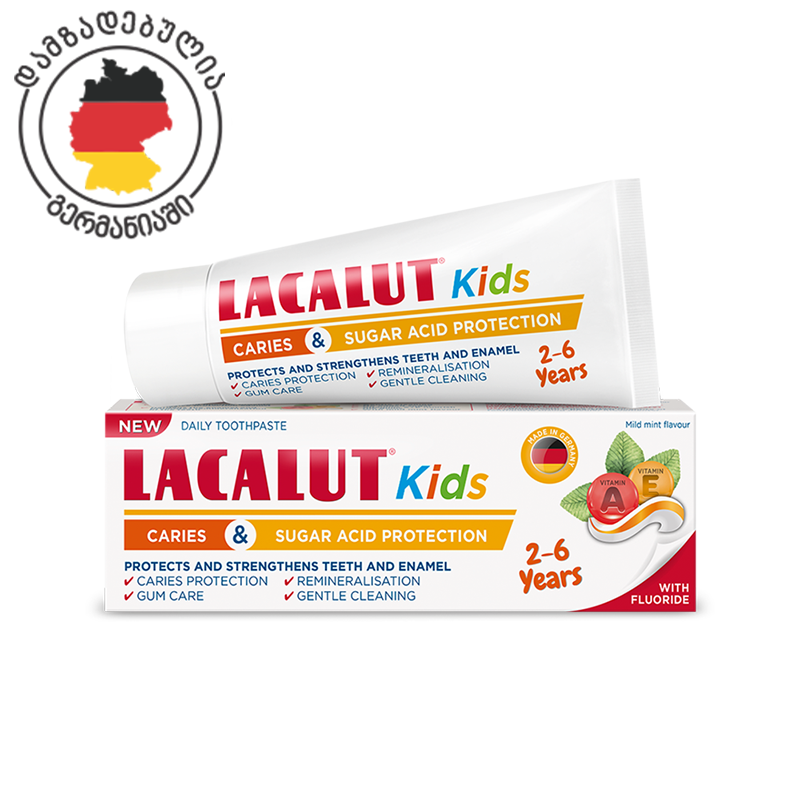 Lacalut Kids 2-6 ZC 65g RUS NE