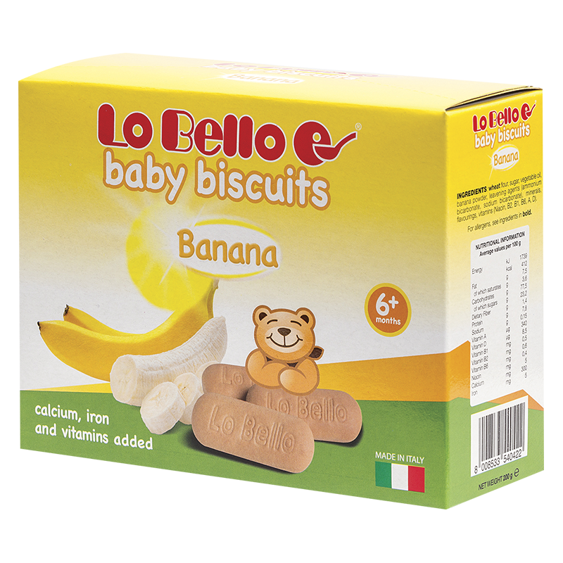 Baby Biscuits banana 200g