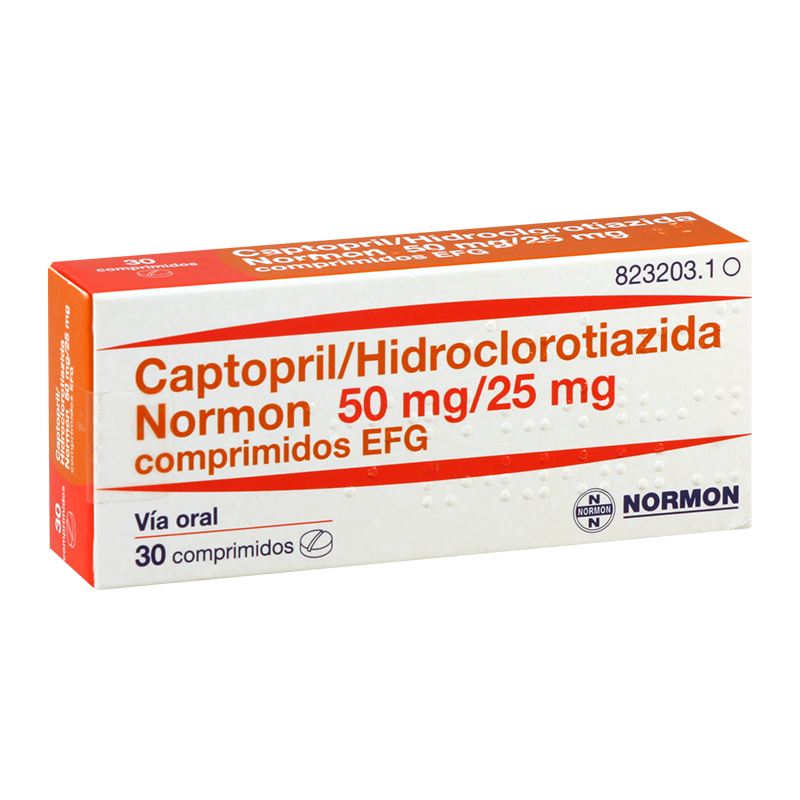 Captopril/Hydr.Nor50/25mg#30t
