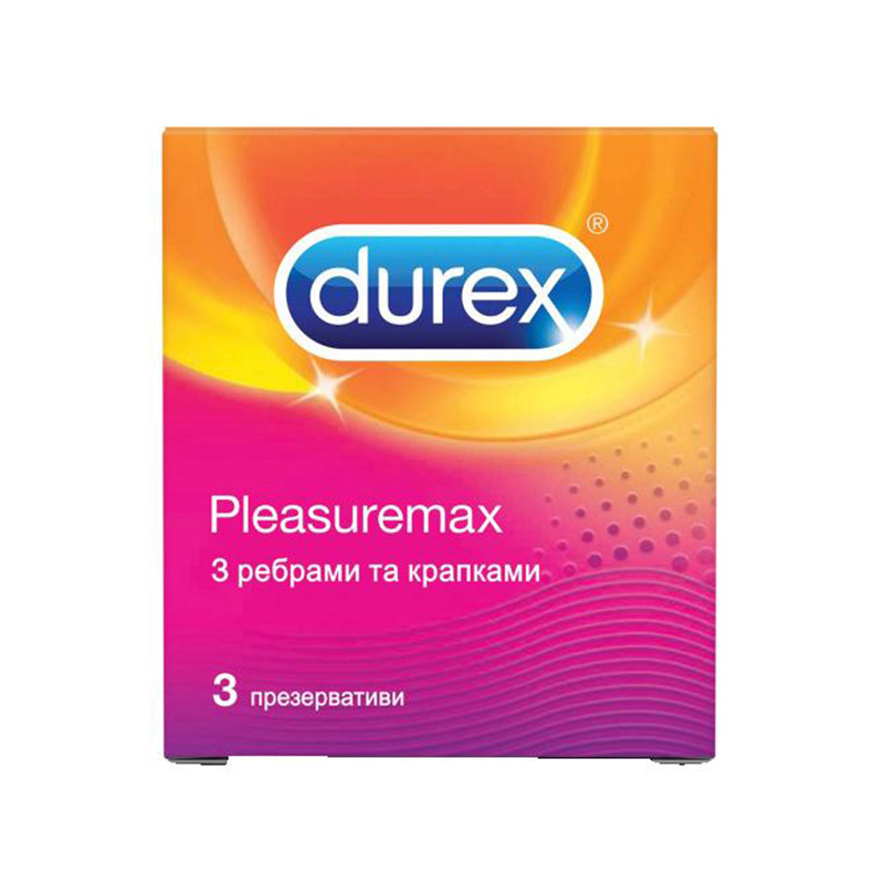 Contracept.Durex Pleasuremax#3