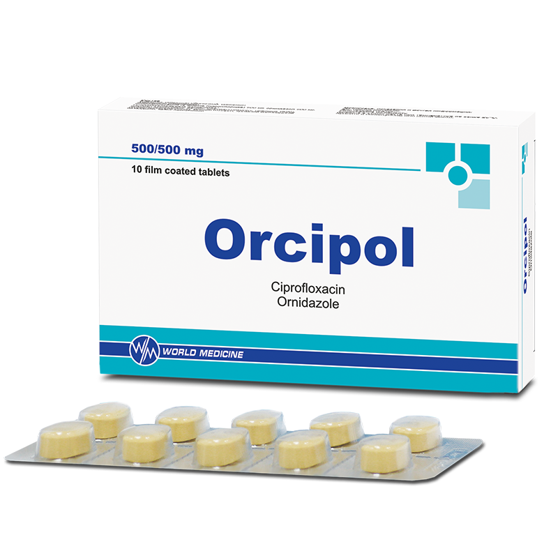 Orcipol 500mg/500mg #10t