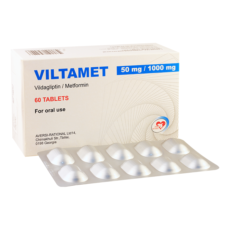 Viltamet 50mg/1000mg #60t