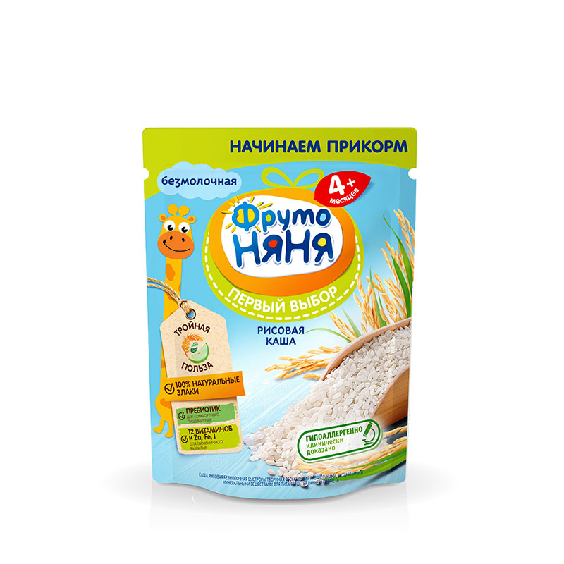 фруто-Каша без молока рисовая