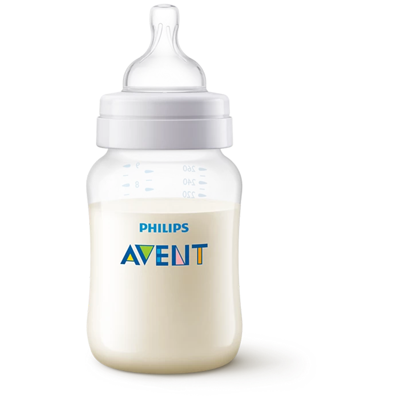Anti-colic baby bottle, 260ml,