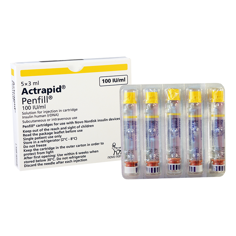 Insulin-actrapid100UI/ml3ml#5c