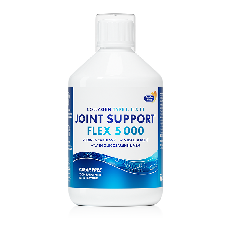 „Swedish Nutra“- კოლაგენი Joint Support შაქრის გარეშე 500 მლ 1873