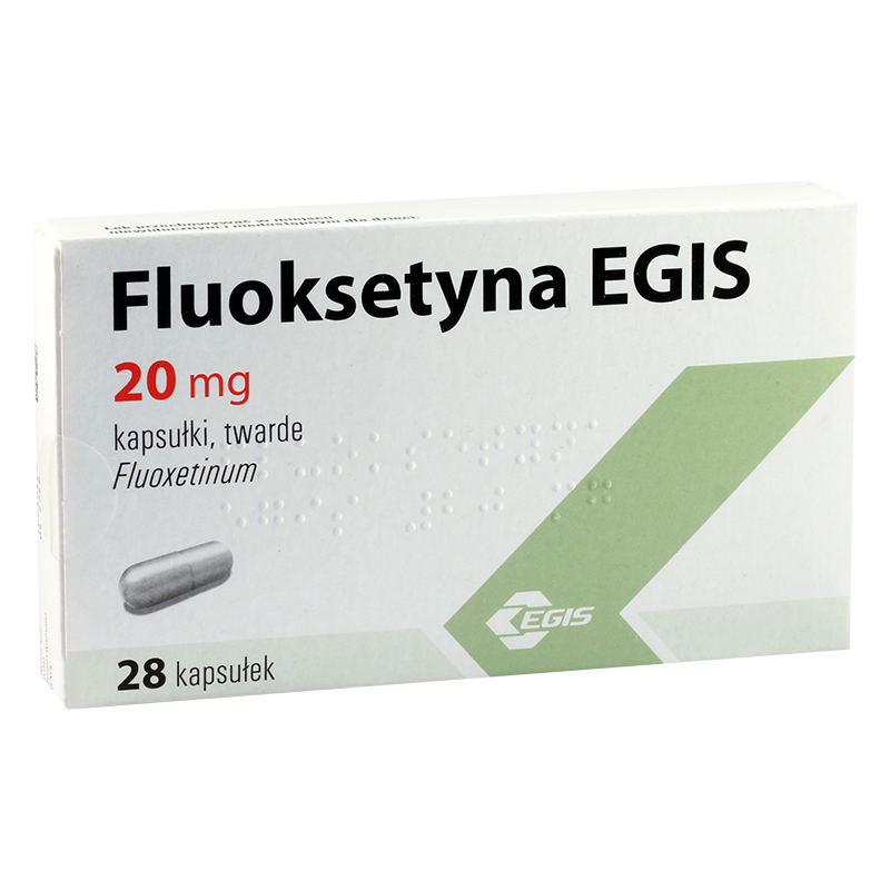 Fluoksetyna EGIS 20mg #28caps