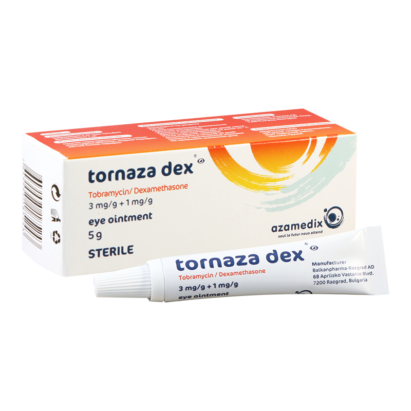Tornaza Dex 5g eye ointment
