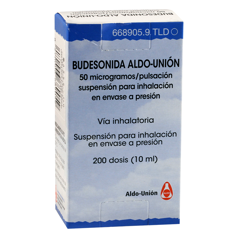 Budesonida Aldo-Un50mcg/d200d