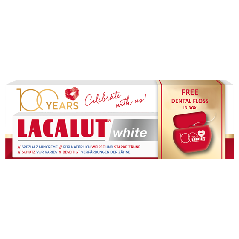 Lacalut 100 Year Anniversary Gift Set Whitening