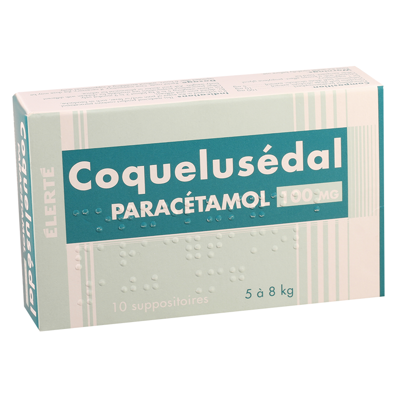 Coquelusedal 100mg #10supp