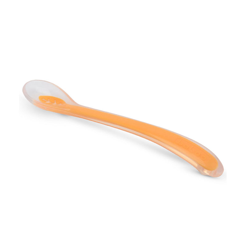 Baboo silicone spoon, orange, 