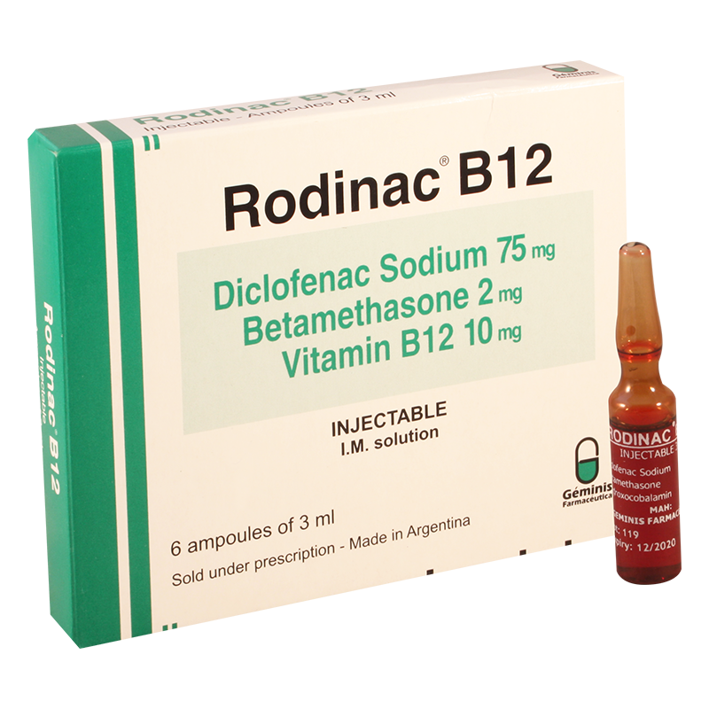 Blokium b12 уколы. RODINAC b12. B12 diclofenac. Блокиум б12 в ампулах.