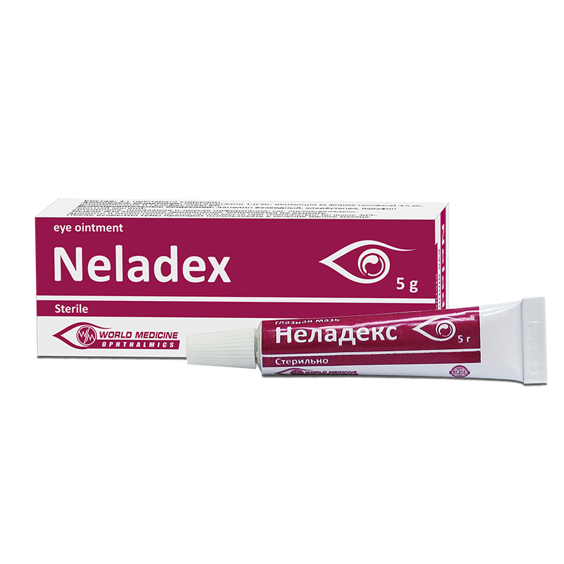 Neladex 5g eye ointm