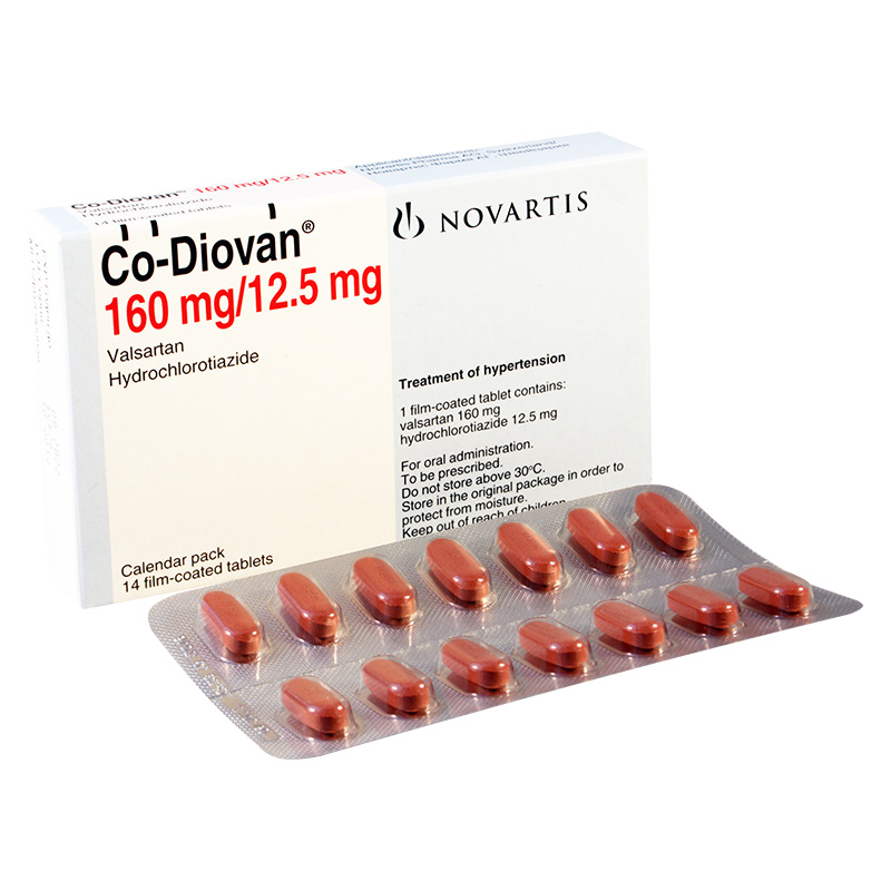 Codiovan 160/12.5mg #14t