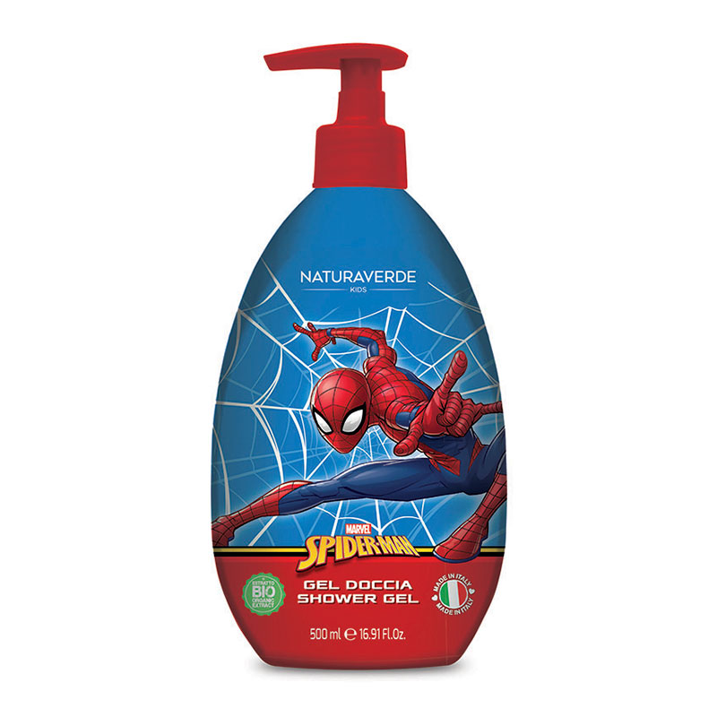 ნატურავერდე-შხაპის გელი SPIDERMAN 500მლ