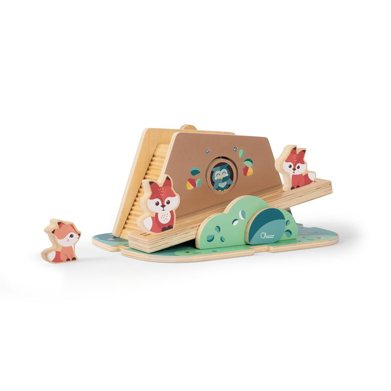 Chicco деревянный домик для игрушечных кроликов