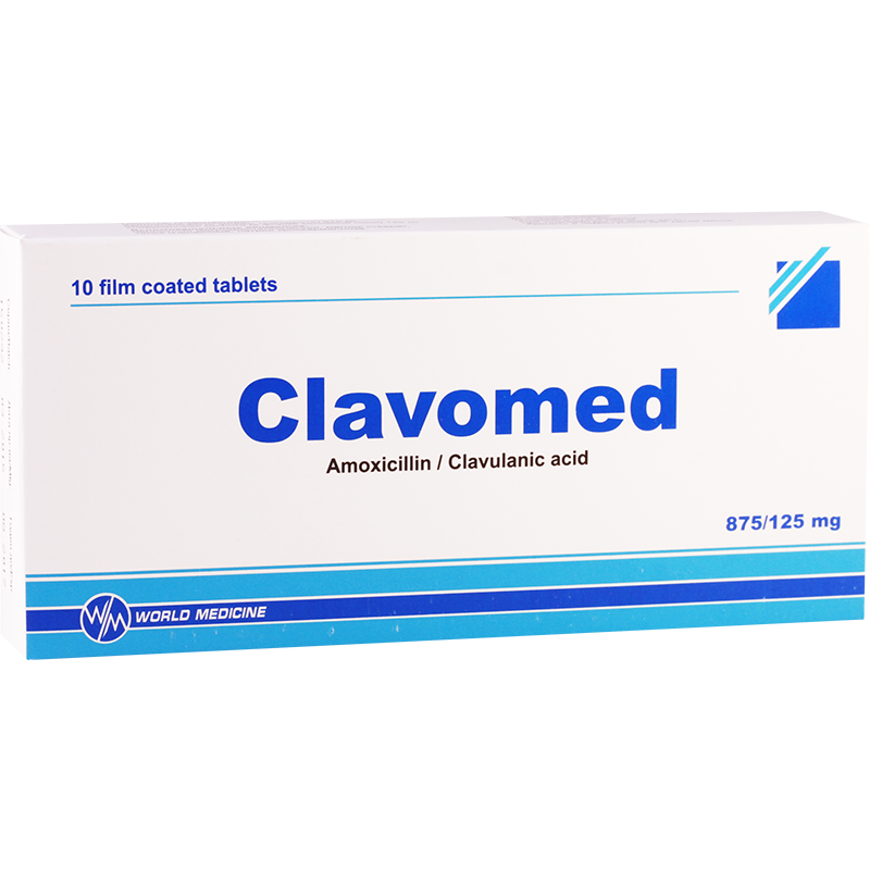 Clavomed 1000mg #10t