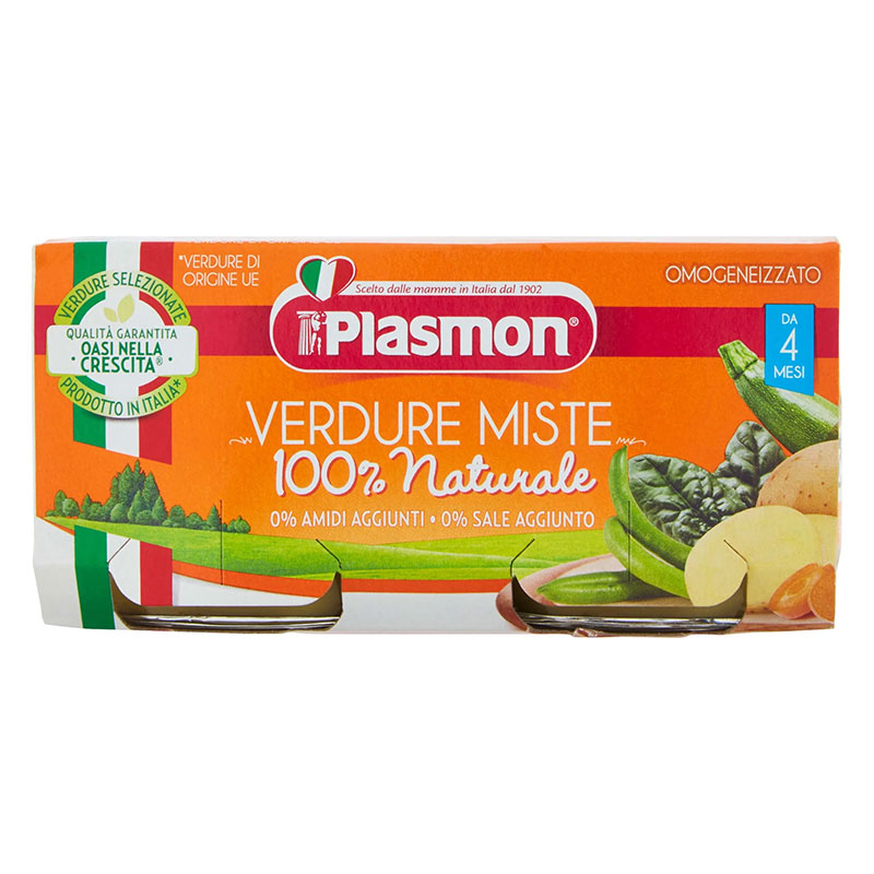 7005 Plasmon - puree mixed veg