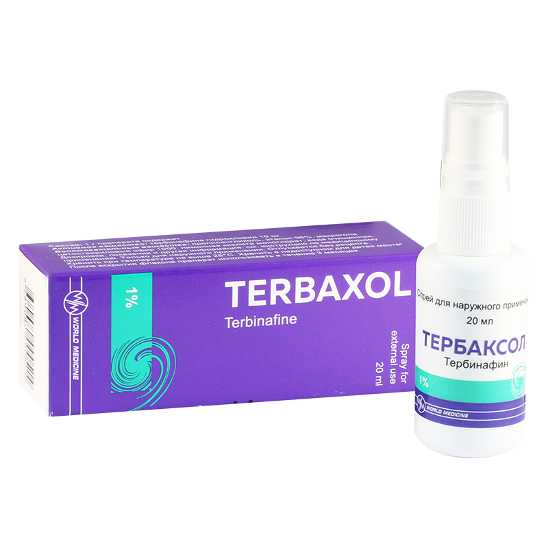 Terbaxol 1% 20ml spray