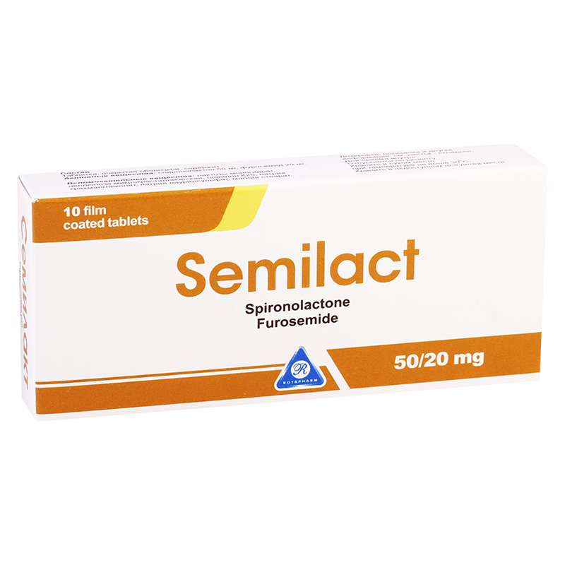 Semilact 50mg/20mg #10t