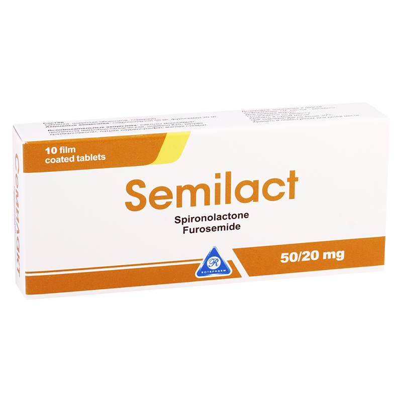 Semilact 50mg/20mg #10t