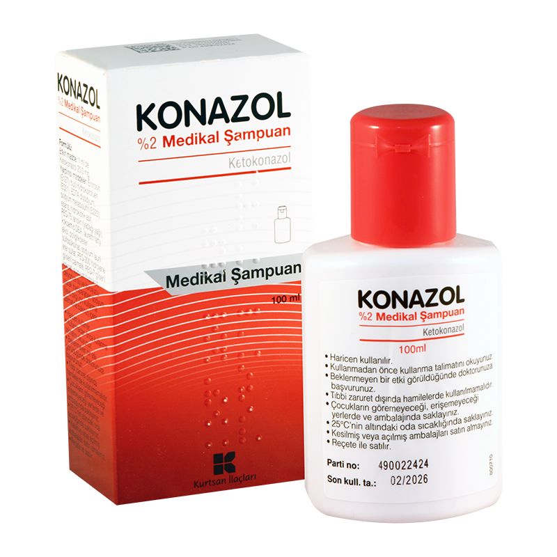 Konazol 2% 100ml shampoo