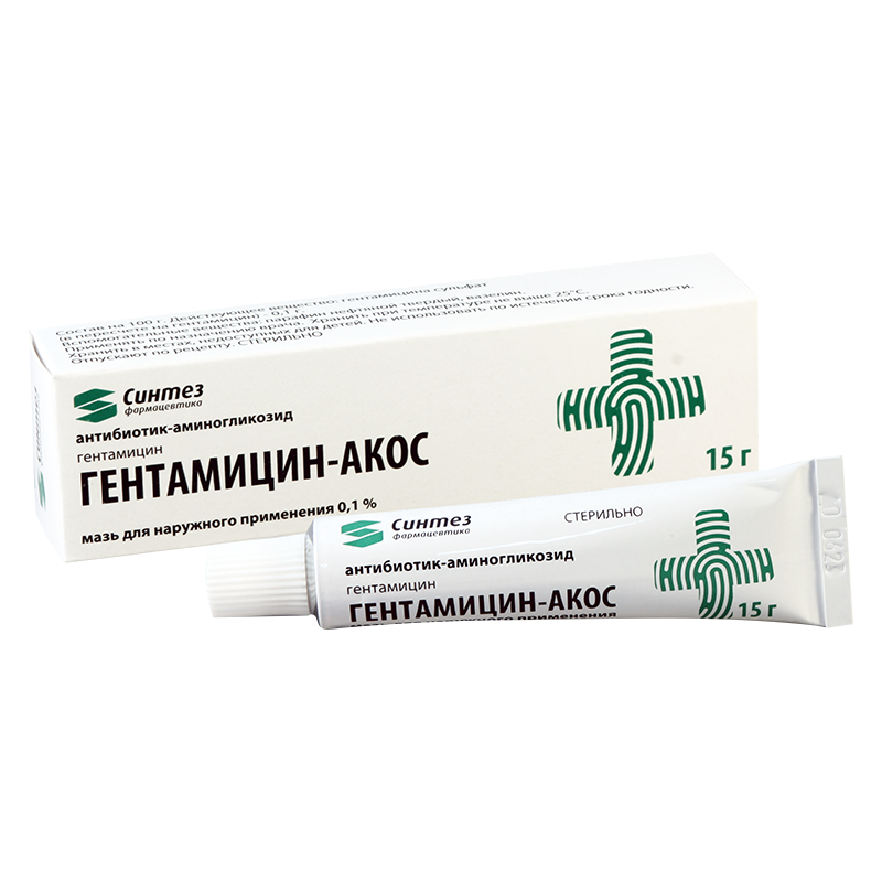 Gentamicin oint.0.1% 15g AKOC