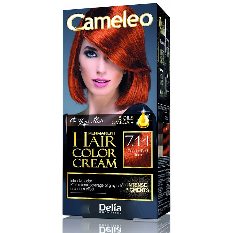 Cam-Hair Col.Cream 7.44