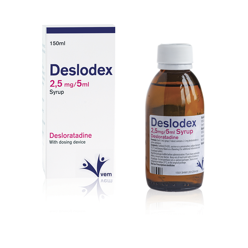 Deslodex 2.5mg/5ml 150ml