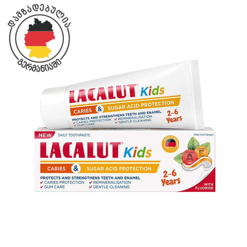 Lacalut Kids 2-6 ZC 55 ml GB N
