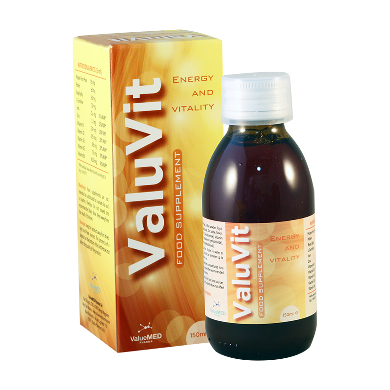 Valuvit 150ml syrup