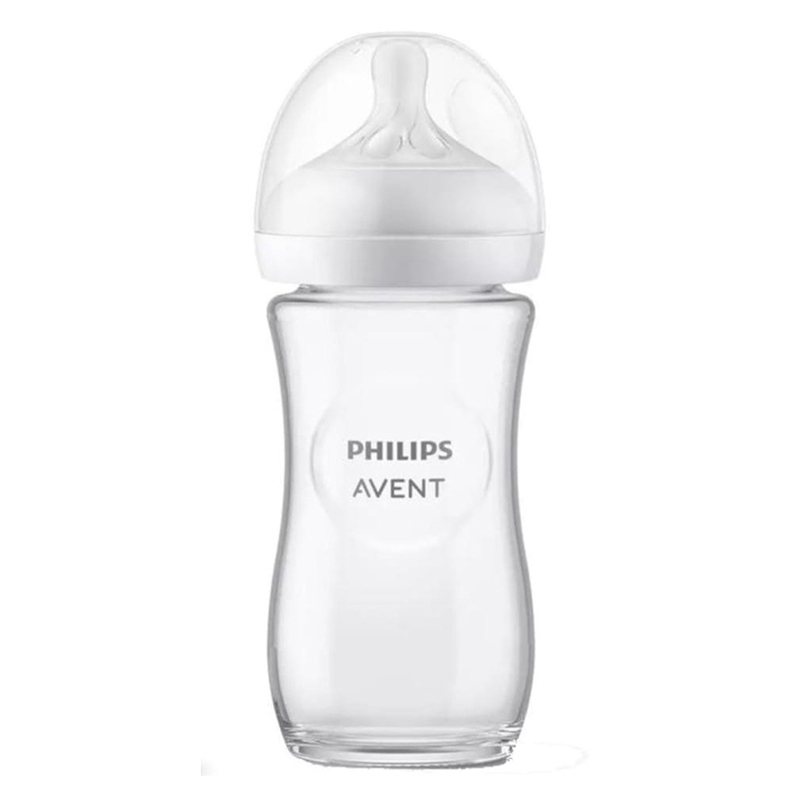 Avent Glass Bottle 240 ml 1+ M