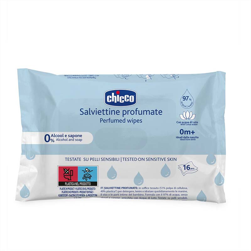 ჩიკო-Chicco-სველი ხელსაწმენდი 16ც.