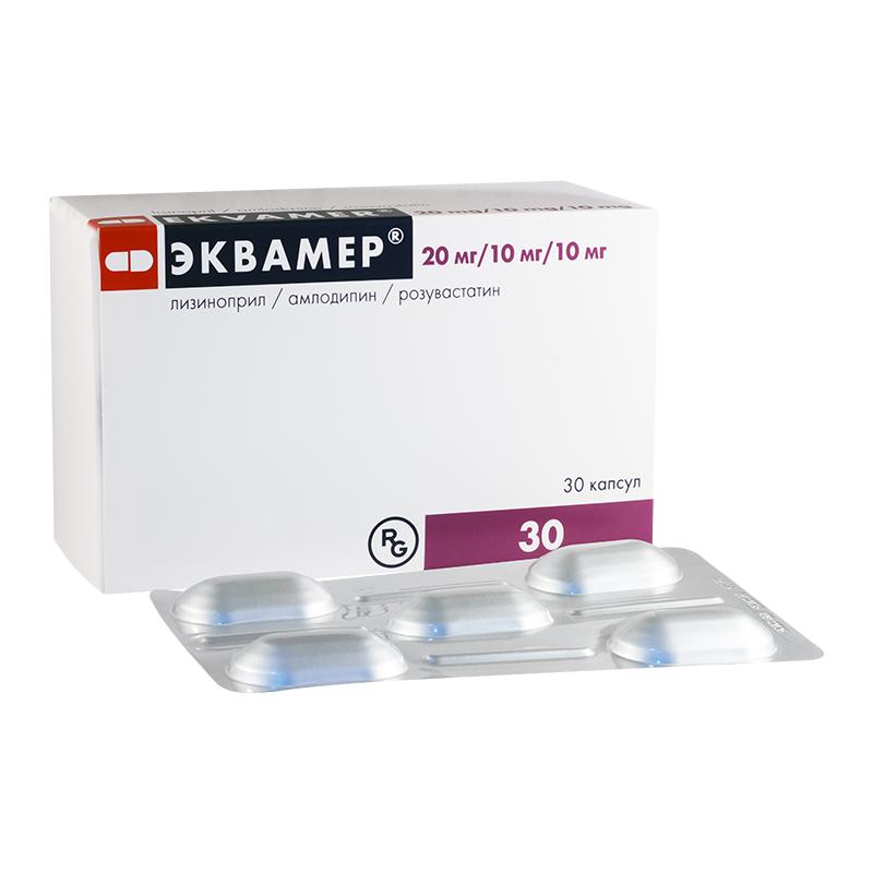 Ekvamer 20mg/10mg/10mg#30caps