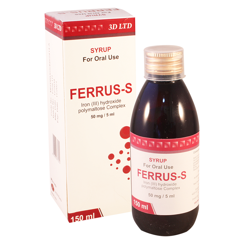 Ferrus-S 50mg/5ml 150ml syrup