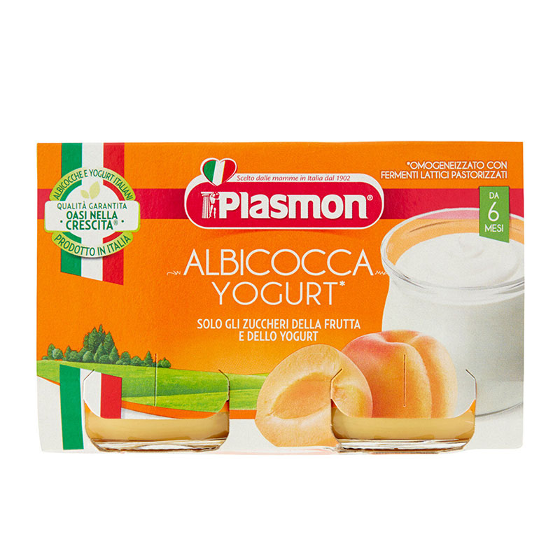 5001 Plasmon - yogurt apricot 