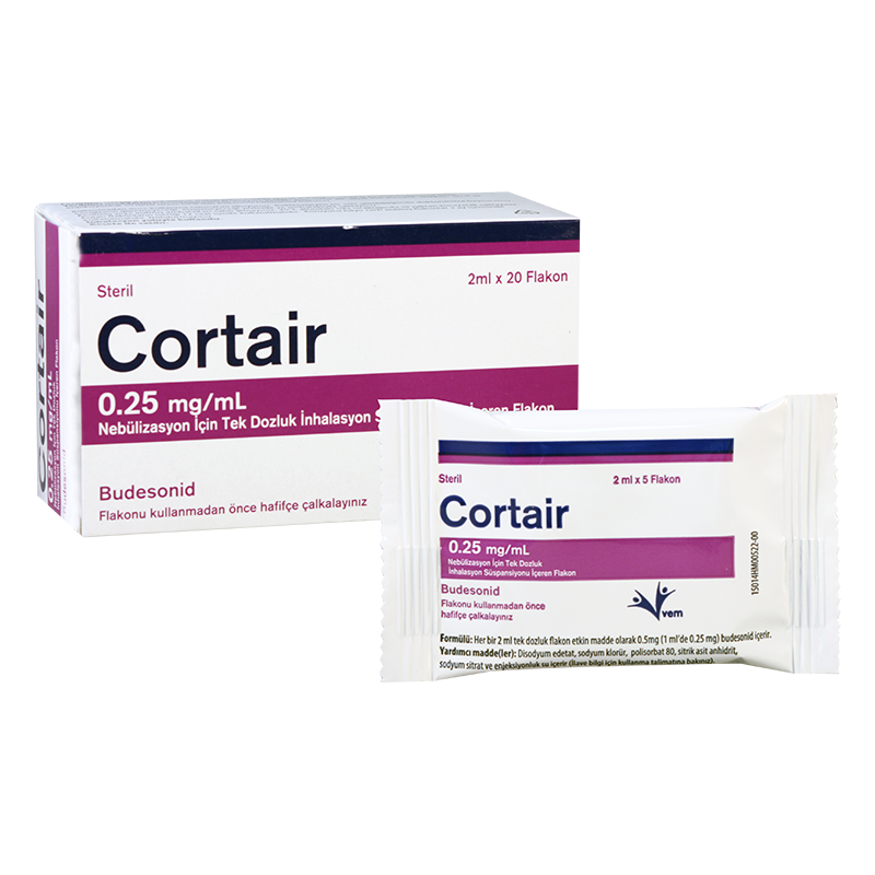 Cortair 0.25mg/ml 2ml#20(Tur)