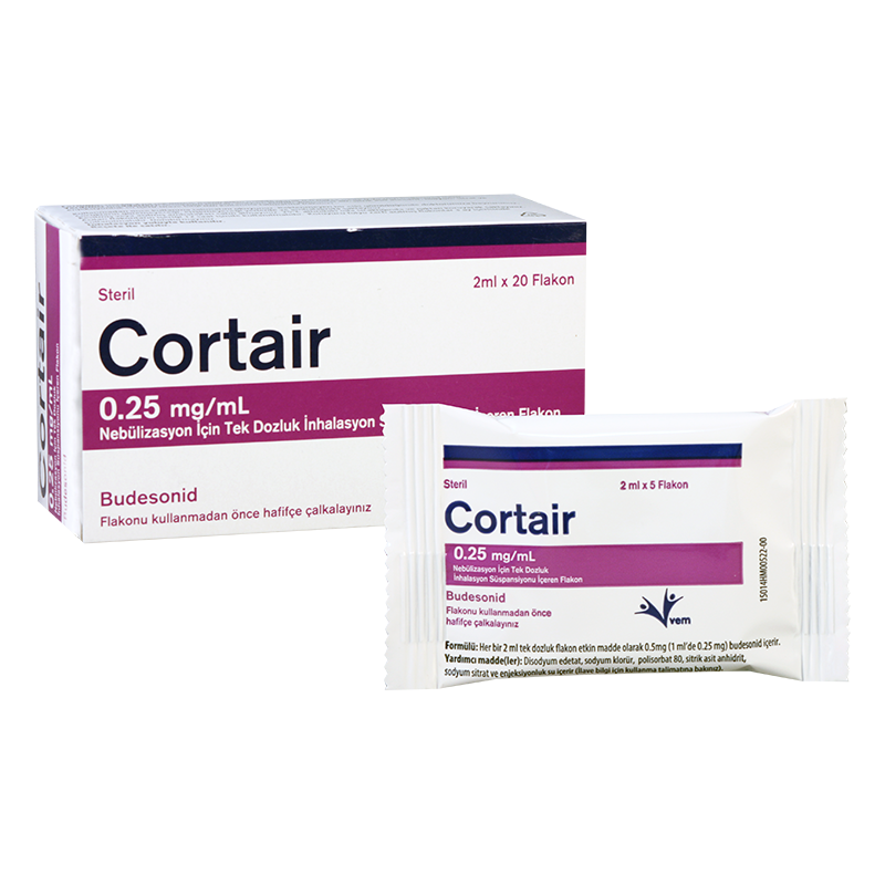 Cortair 0.25mg/ml 2ml#20(Tur)