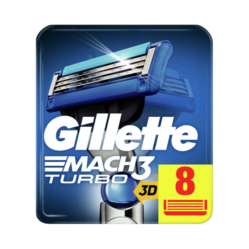 ჯილეტისათადარიგო პირი Mach 3 Turbo8 ავერსი
