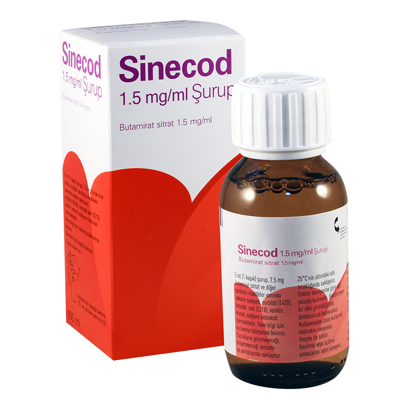 Sinecod 1.5mg/ml syrup