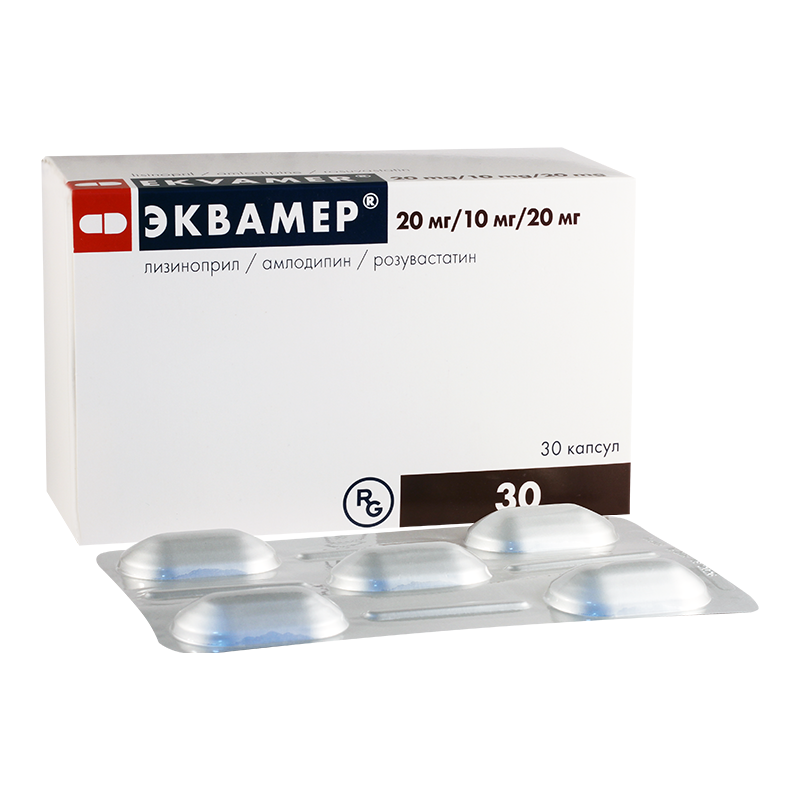 Ekvamer 20mg/10mg/20mg#30caps